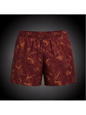 Men's Unbranded Maroon Gold Floral Athletic Shorts Waist 38
279